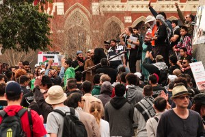 Rally for Gaza in Brisbane