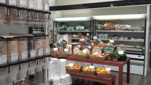 Fresh food and dry goods are the cornerstone of Marcia's organics