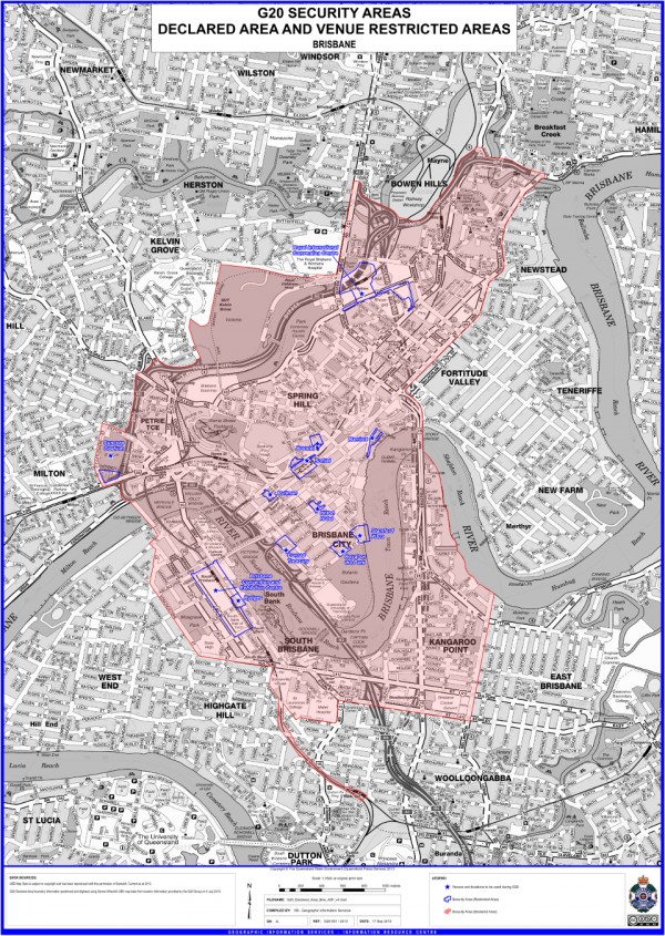 G20 Road closures announced - Westender