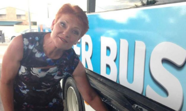 HANSON’S BATTLER BUS MADE WHERE? – #qldvotes