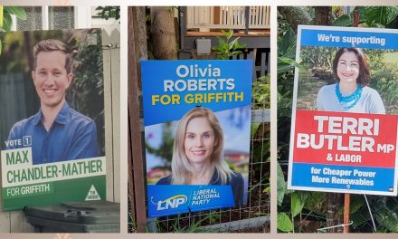 Signs of the Times |Greens ignore election corflute limit.