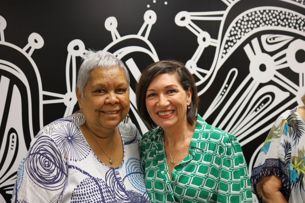 Dr Jackie Huggins and the Hon Leeanne Enoch