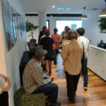 Community Members Storm Developer’s Office