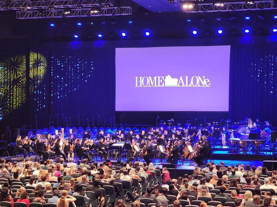 Home Alone with the QSO – great music, shame about the movie