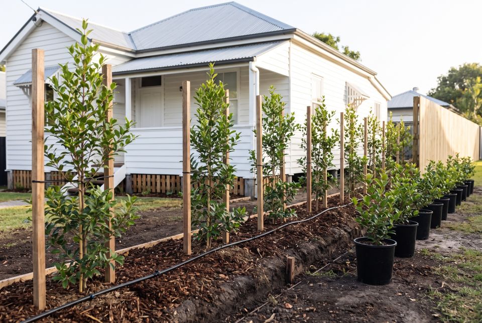 Queenslanders are planting for privacy and easy care